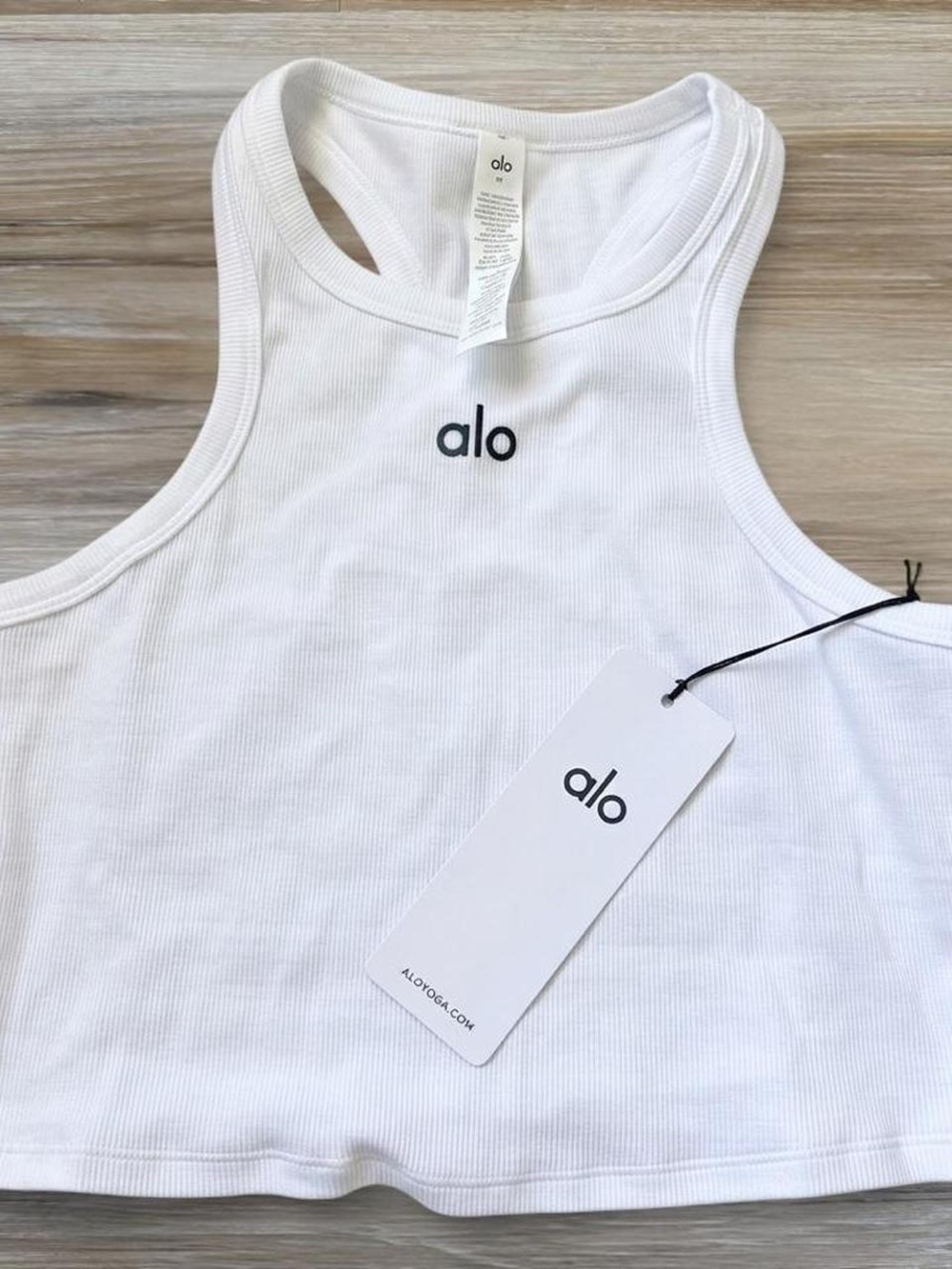 Alo Yoga Aspire Tank Top - White - NWT Multiple Sizes